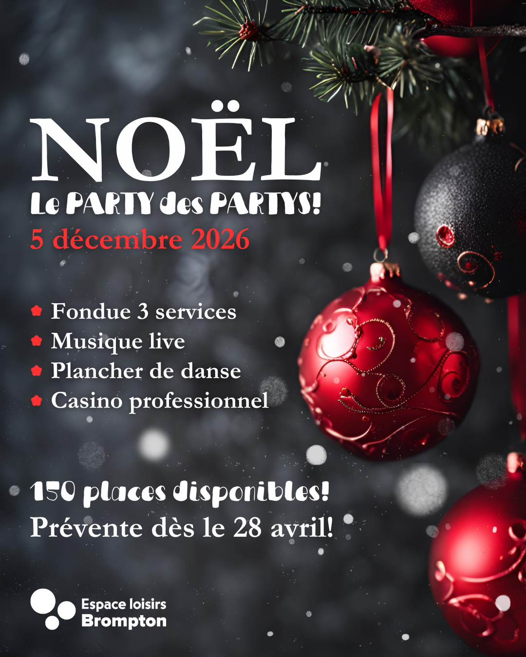 Party Noël - Espace Loisirs Bormpton